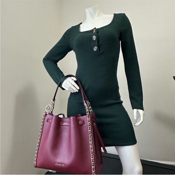 Michael kors Mina Large Chain Shoulder Bag - Picture 3 of 11